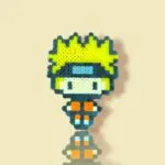 Modèle de perles à repasser - Manga - Naruto