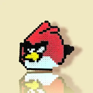 Modèle de perles à repasser - Animaux et Créatures - Angry Birds