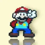 Modèle de perles à repasser - Jeux vidéo - Super Mario