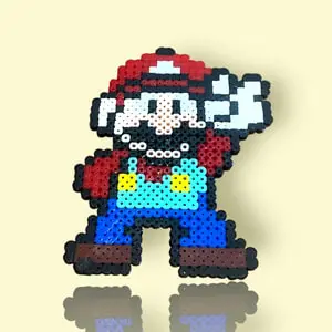Modèle de perles à repasser - Jeux vidéo - Super Mario