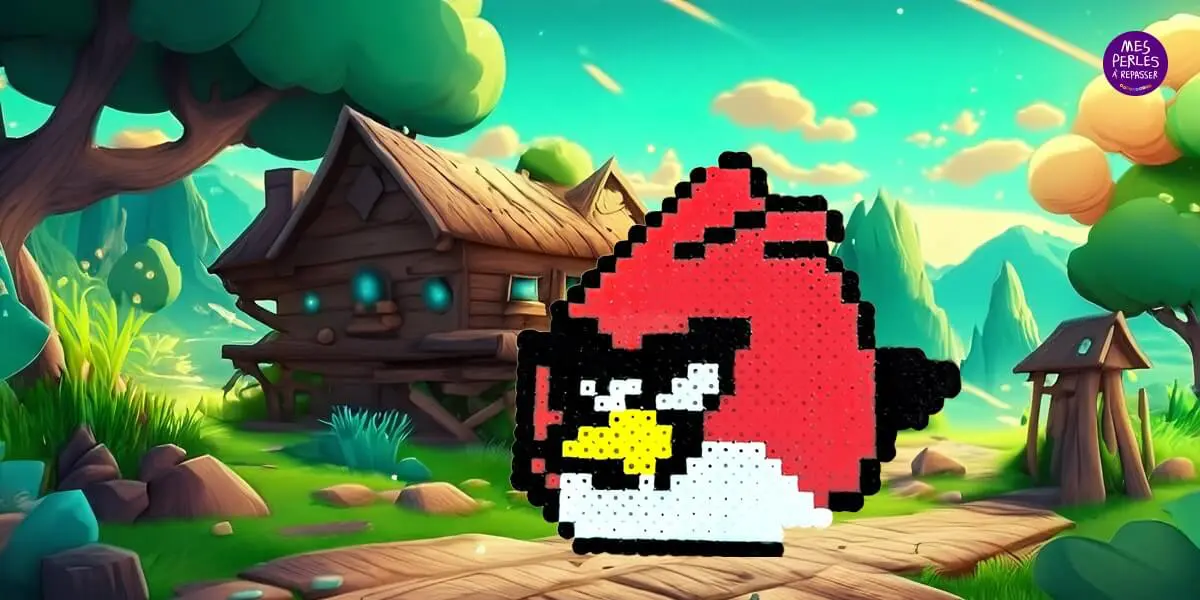 Modèle de perles à repasser - Jeux vidéo - Angry Birds