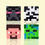 Modèle de perles à repasser - Jeux vidéo - Minecraft Série 1