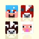 Modèle de perles à repasser - Jeux vidéo - Minecraft Série 2