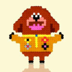 Modèle de perles à repasser - Dessins animés - Hé Oua Oua - Duggee