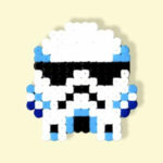 Modèle de perles à repasser - Robots - Star Wars - Stormtrooper