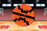 Modèle de perles à repasser - Sport - Ballon de Basketball