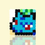 Modèle de perles à repasser - Pokémon - Mini Bulbizarre