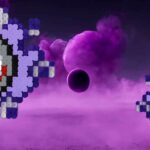 Modèle de perles à repasser - Pokémon - Fantominus - Gastly