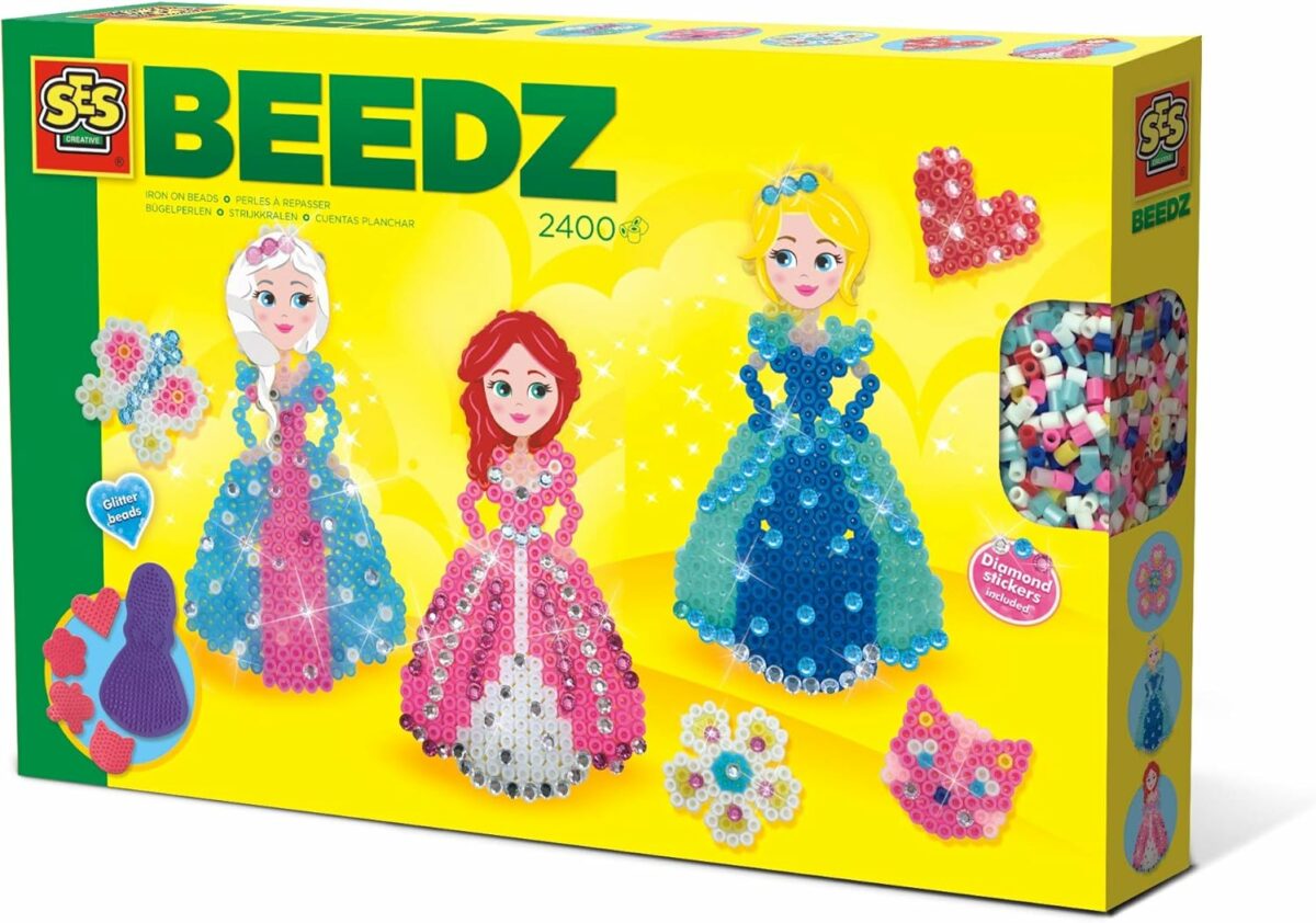 Idées cadeaux perles à repasser - Fuse beads gifts ideas - Coffret Princesses