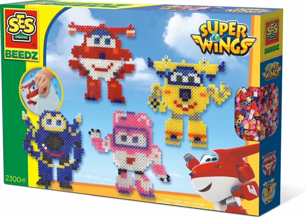 Idées cadeaux perles à repasser - Fuse beads gifts ideas - Coffret Super Wings