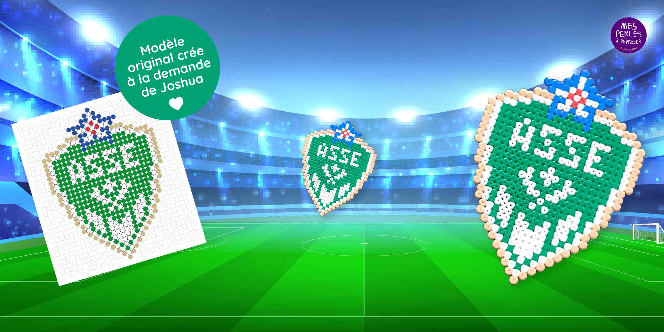 ASSE Football Mes Perles Repasser