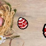 Modèle de perles à repasser - Oeuf de Pâques - Easter Egg - Free Easter perler beads pattern to print