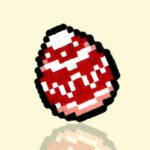 Modèle de perles à repasser - Oeuf de Pâques - Easter Egg - Free Easter perler beads pattern to print