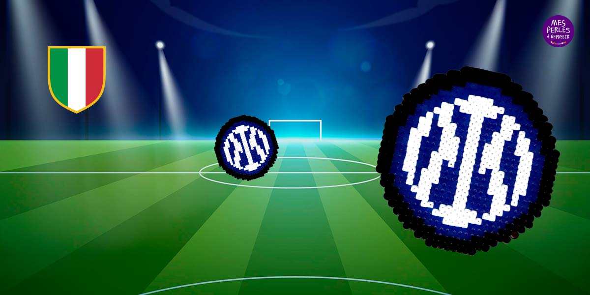 Modèle perles à repasser - Sport - Football - Ligue des Champions - Champions Ligue - Inter Milan