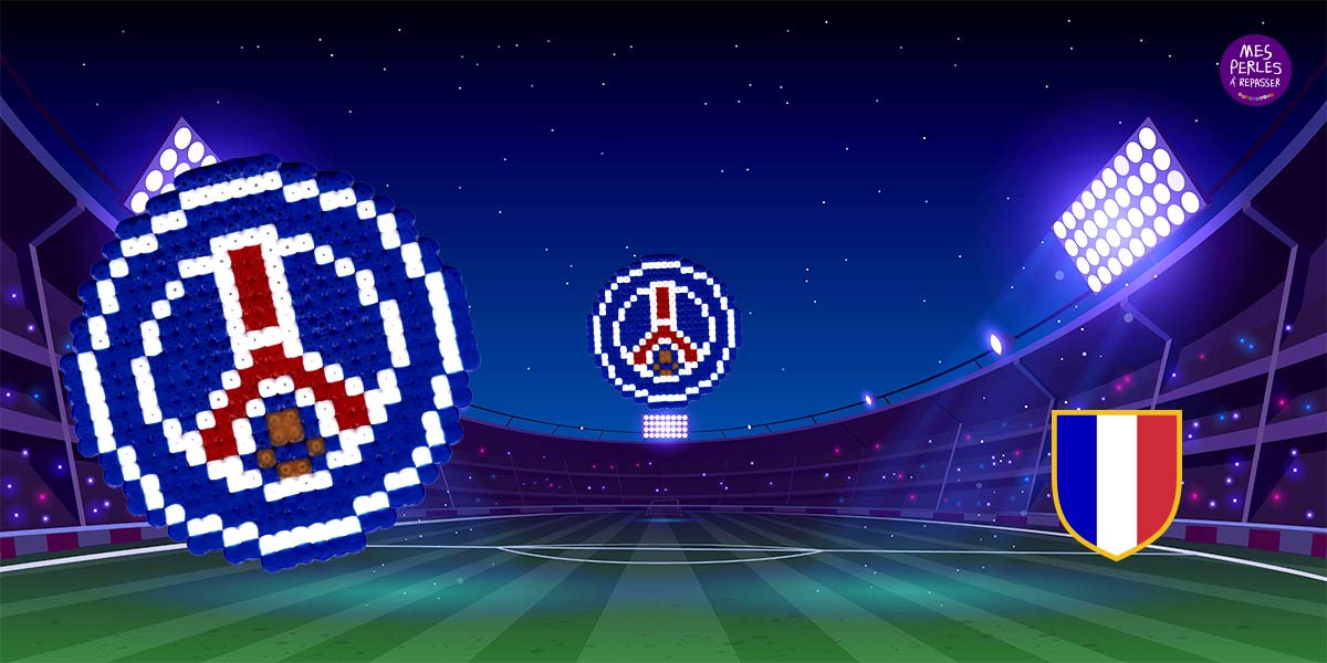 Modèle perles à repasser - Sport - Football - Ligue des Champions - Champions Ligue - PSG - Paris Saint-Germain