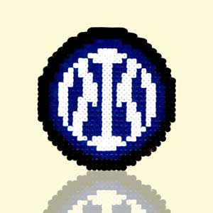 Modèle perles à repasser - Sport - Football - Ligue des Champions - Champions Ligue - Inter Milan