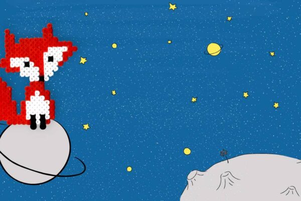 Modèle de perles à repasser - Animaux & Nature - Renard - Le Petit Prince - PDF à imprimer