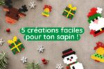 5 créations en perles à repasser pour ton sapin de Noël, à imprimer gratuitement ! Five easy Christmas bead patterns to print and create quickly christmas tree decorations !