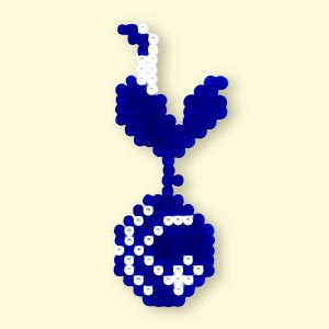 Modèles de perles à repasser - Sport - Football - Tottenham Football club - Super Cup Finale - PDF à imprimer