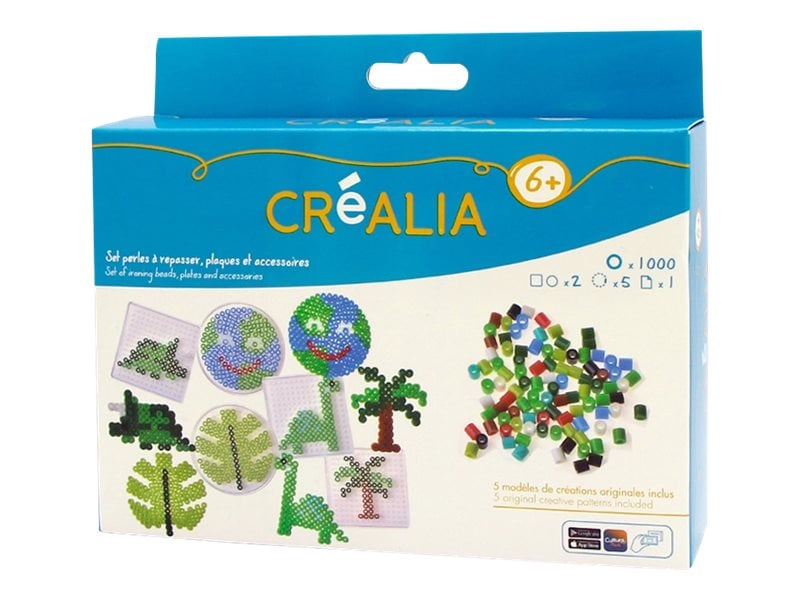 Boîte de perles à repasser Hama - 5 mm - Dinosaures - Coffret perles à repasser chez Cultura