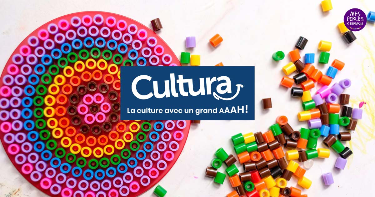Sélection de perles à repasser et pixel art chez Cultura