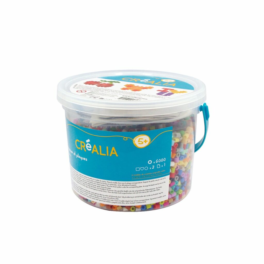 Set de perles à repasser Hama - 5 mm - Multicolores - Cultura
