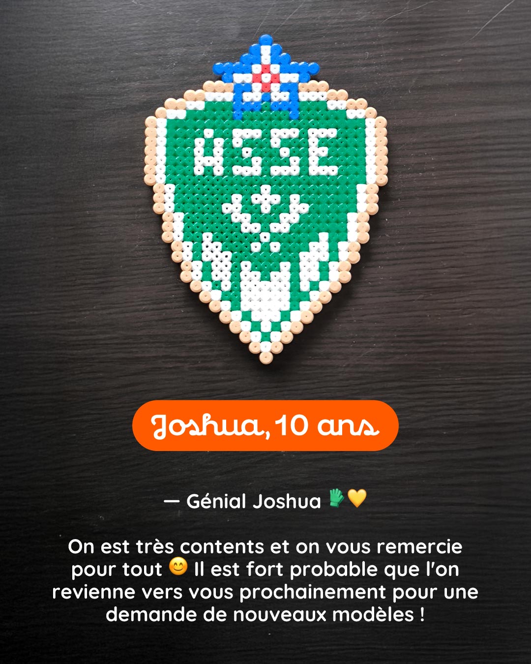 On dessine vos modèles de perles à repasser !