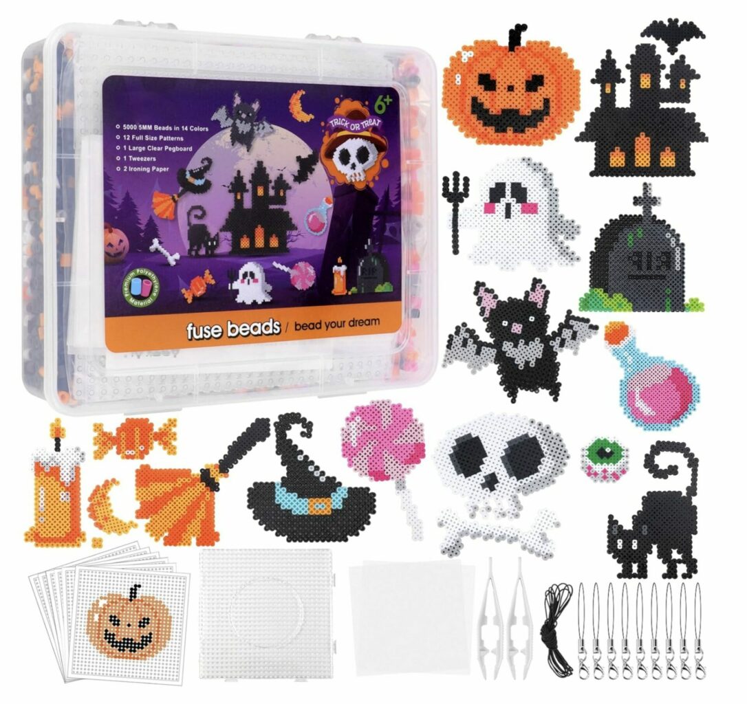 Coffret de perles à repasser Halloween