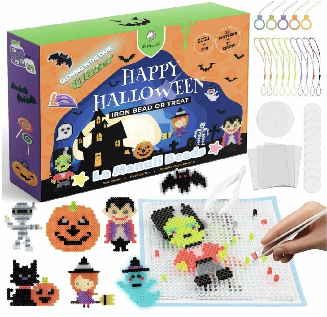 Sélection de coffret de perles à repasser pour Halloween !