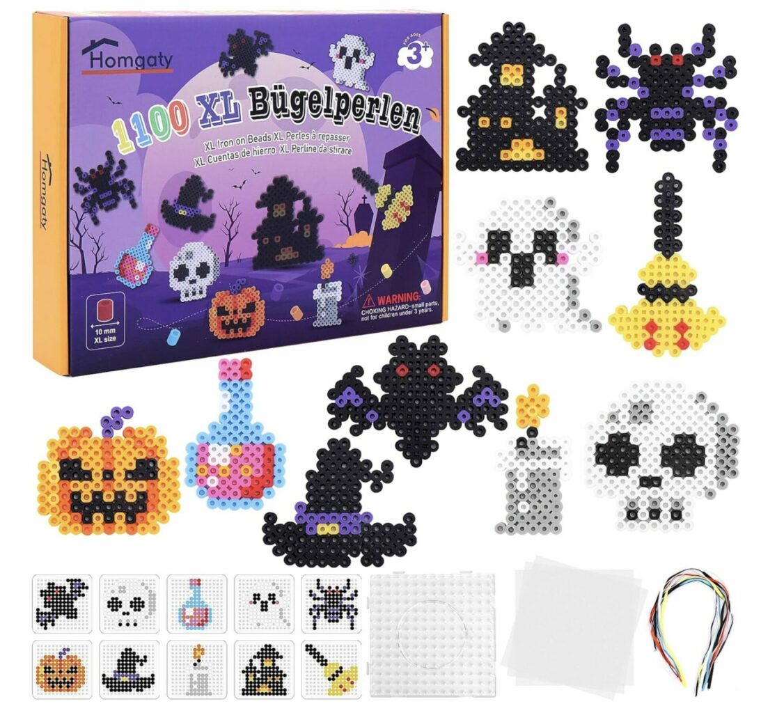 Kit de perles à repasser faciles pour Halloween !