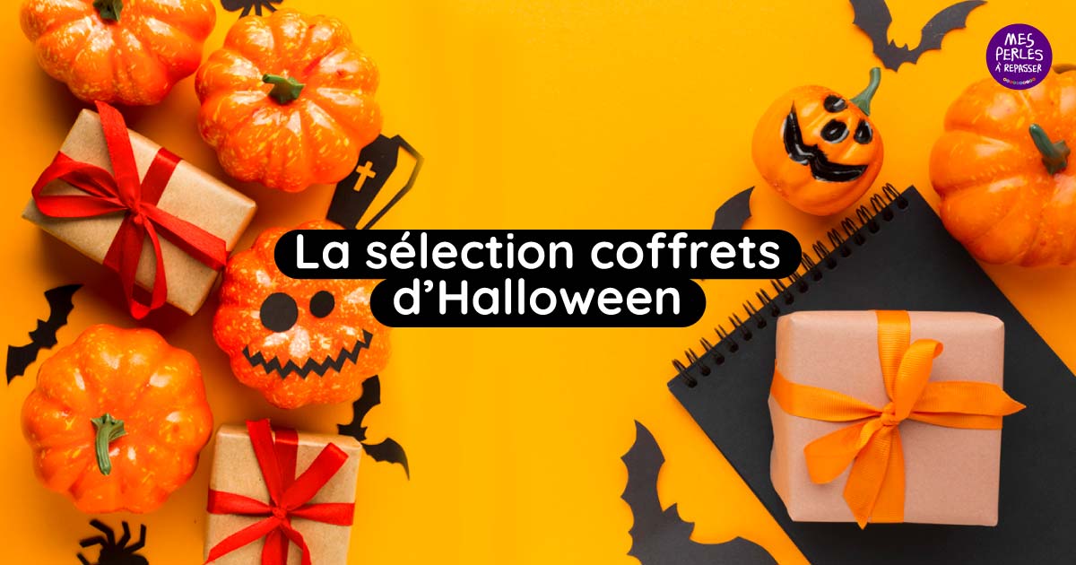 Sélection de coffrets de perles à repasser pour Halloween !