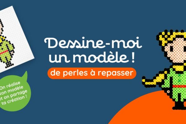 On dessine vos modèles de perles à repasser !