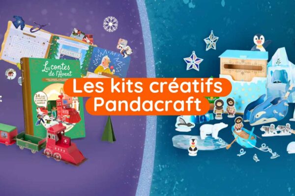 Activités créatives pour les enfants de 3 à 8 ans ! Kits, coffrets et magazine d'activités Pandacraft