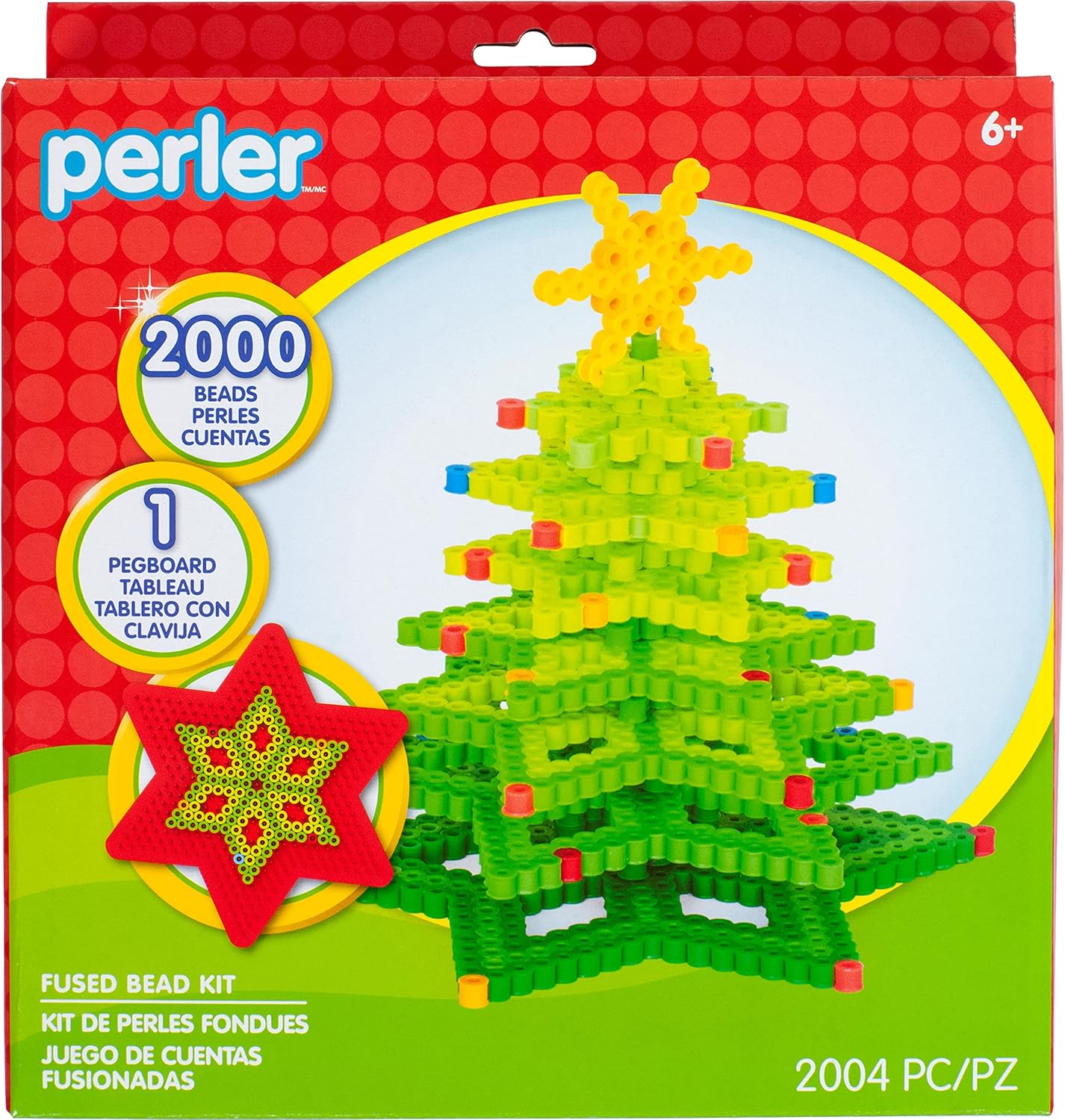 Craft Your Christmas Tree with fuse beads ! 3D fuse beads kit for you !