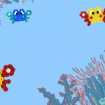 Modèle de perles à repasser - Crabe - PDF à imprimer - Free printable Crab perler beads pattern!