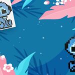 Modèle de perles à repasser - Disney Stitch - PDF à imprimer - Free printable Disney Stitch perler beads pattern! Actual size for pegboards!