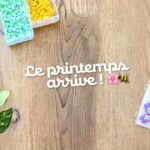 Modèle de perles à repasser - Animaux & Nature - Printemps - PDF à imprimer - Free printable Spring perler beads pattern! Actual size for pegboards!