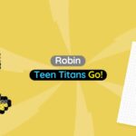 Modèle de perles à repasser à imprimer Teen Titans Go! - Robin - Easy & Free printable Teen Titans Go! characters perler beads pattern! Actual size for pegboards!