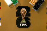 Modèle perles à repasser FIFA 2026 à imprimer gratuit - Coupe du Monde de Football - Crée ton trophée pour ta déco 100% foot ! Free printable 2026 FIFA World Cup perler beads patterns