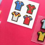 Modèle perles à repasser FIFA 2026 à imprimer gratuit - Coupe du Monde de Football - Crée le marillot de ton équipe FIFA pour ta déco 100% foot ! Free printable 2026 FIFA World Cup - Soccer Jersey - perler beads patterns