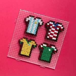 Modèle perles à repasser FIFA 2026 à imprimer gratuit - Coupe du Monde de Football - Crée le marillot de ton équipe FIFA pour ta déco 100% foot ! Free printable 2026 FIFA World Cup - Soccer Jersey - perler beads patterns