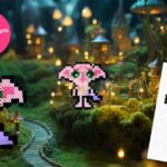 Modèle de perles à repasser Harry Potter à imprimer en PDF - Dobby - Easy & Free printable Harry Potter Dobby perler beads pattern! Actual size for pegboards!
